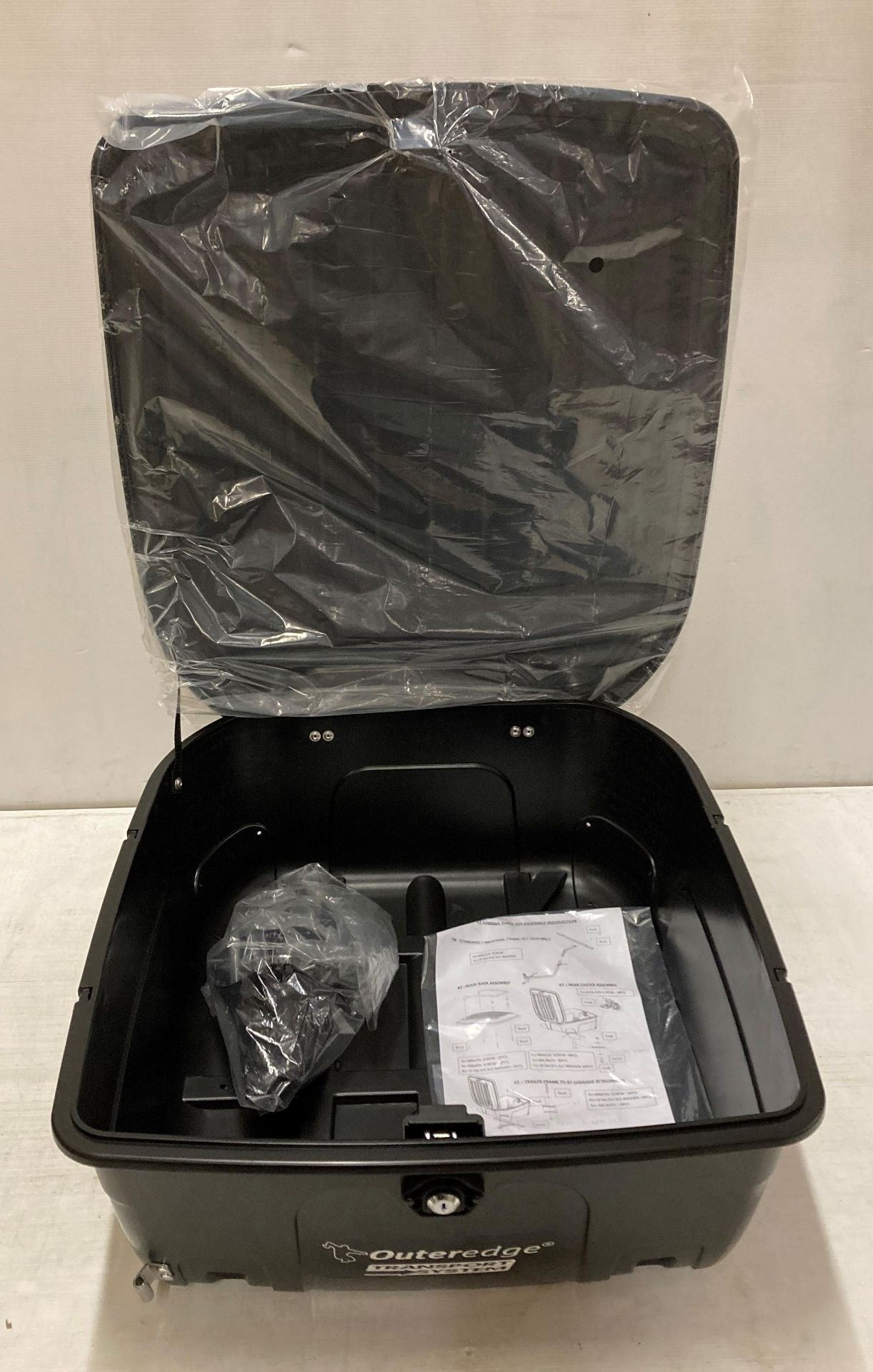 Outeredge Transport System roof rack luggage box (saleroom location: L06) - Image 2 of 4