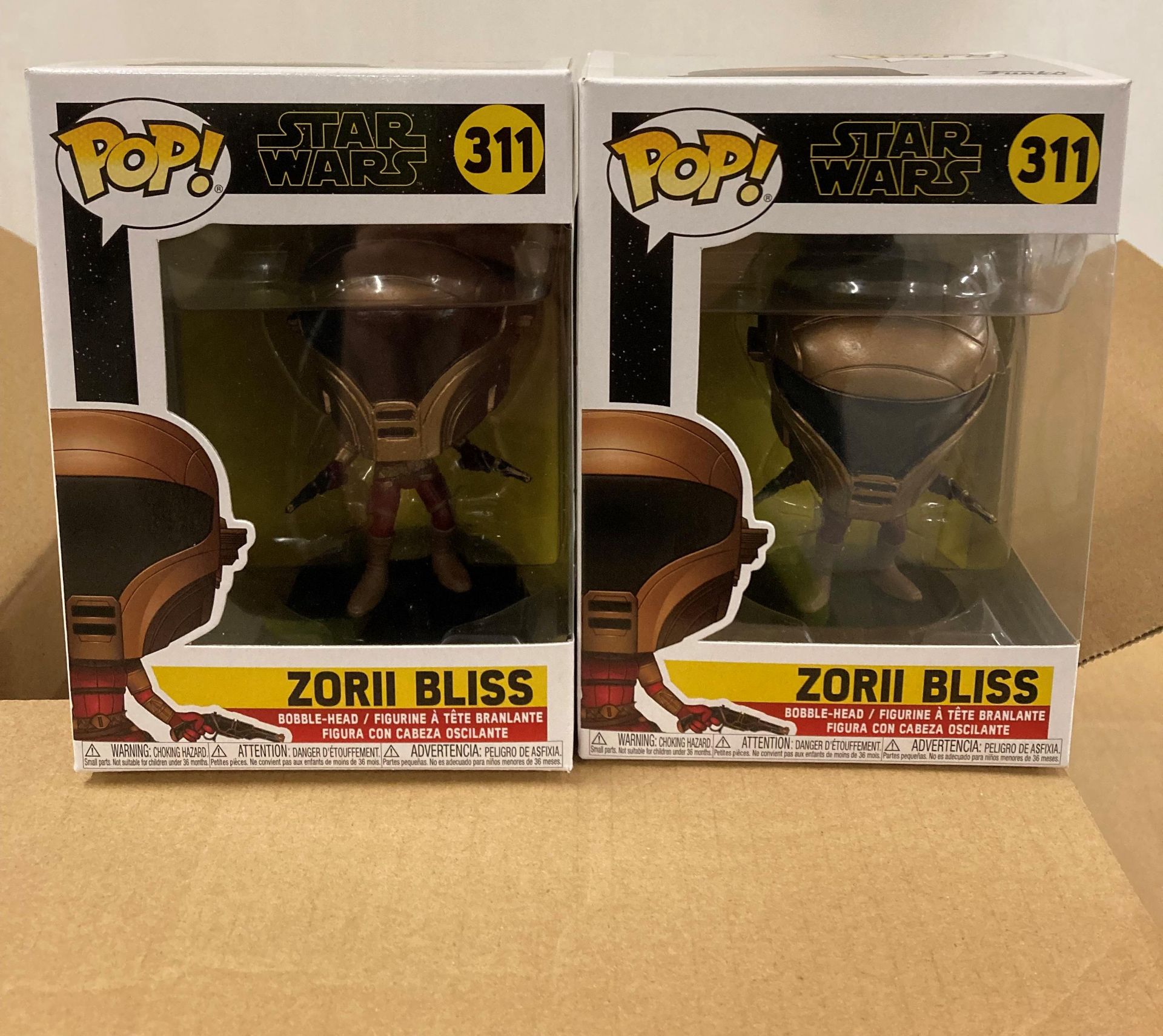 2 x Boxes of 36 x Funko POP! Figurine Star Wars: The Rise of Skywalker - Zorii Bliss (saleroom - Image 2 of 2