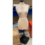 A mannequin on metal adjustable stand (saleroom location: S3 QC03)