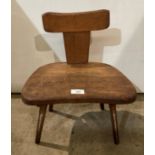 Hand-made Arts & Crafts style child's chair (saleroom location: MA1)