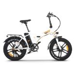 RKS RS IV folding e-bike, gloss white,