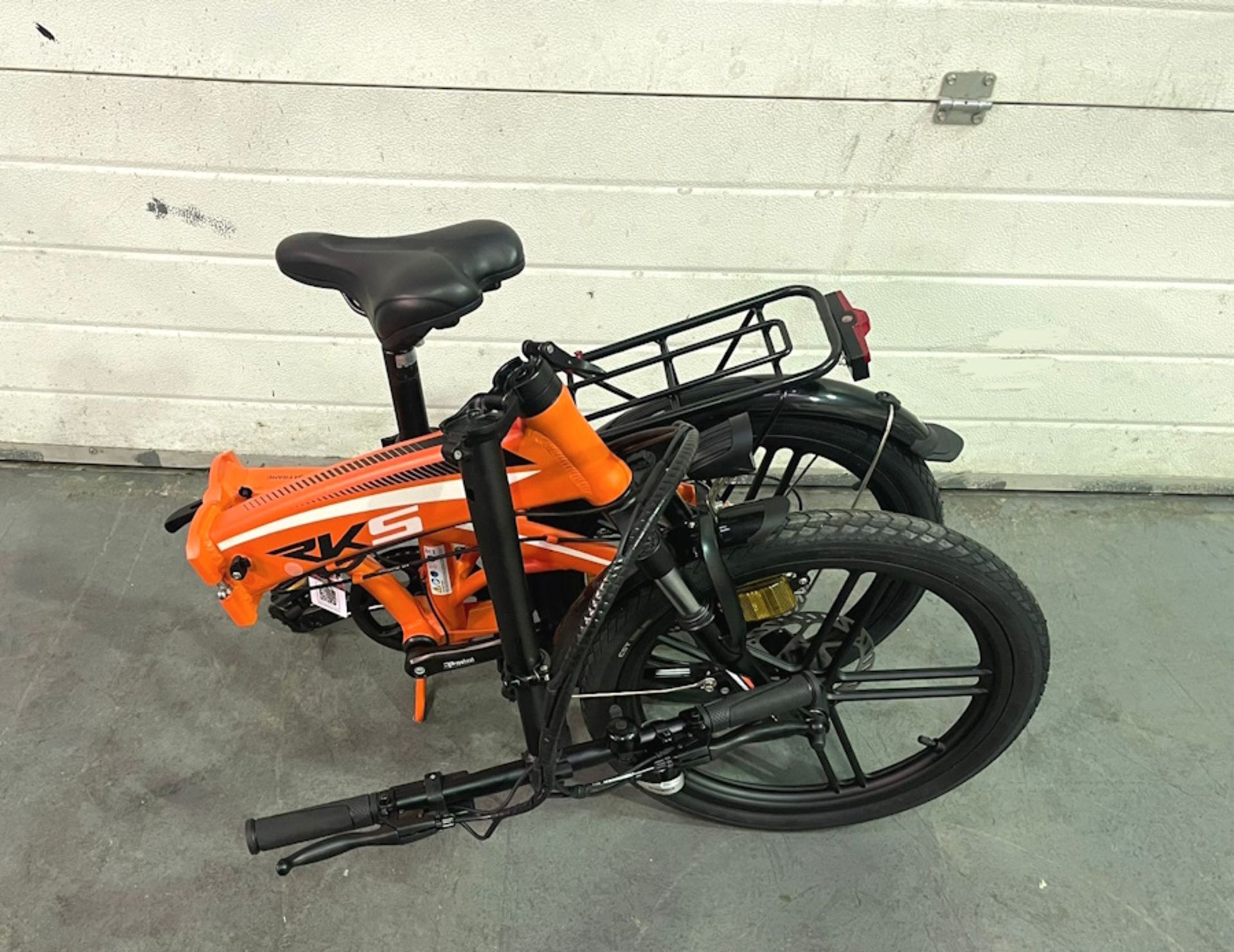 RKS TNT 5 Pro folding e-bike, orange, - Image 6 of 6