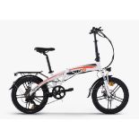 RKS TNT 5 Pro folding e-bike, white,