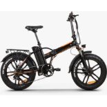 RKS RS IV folding e-bike, matte black,