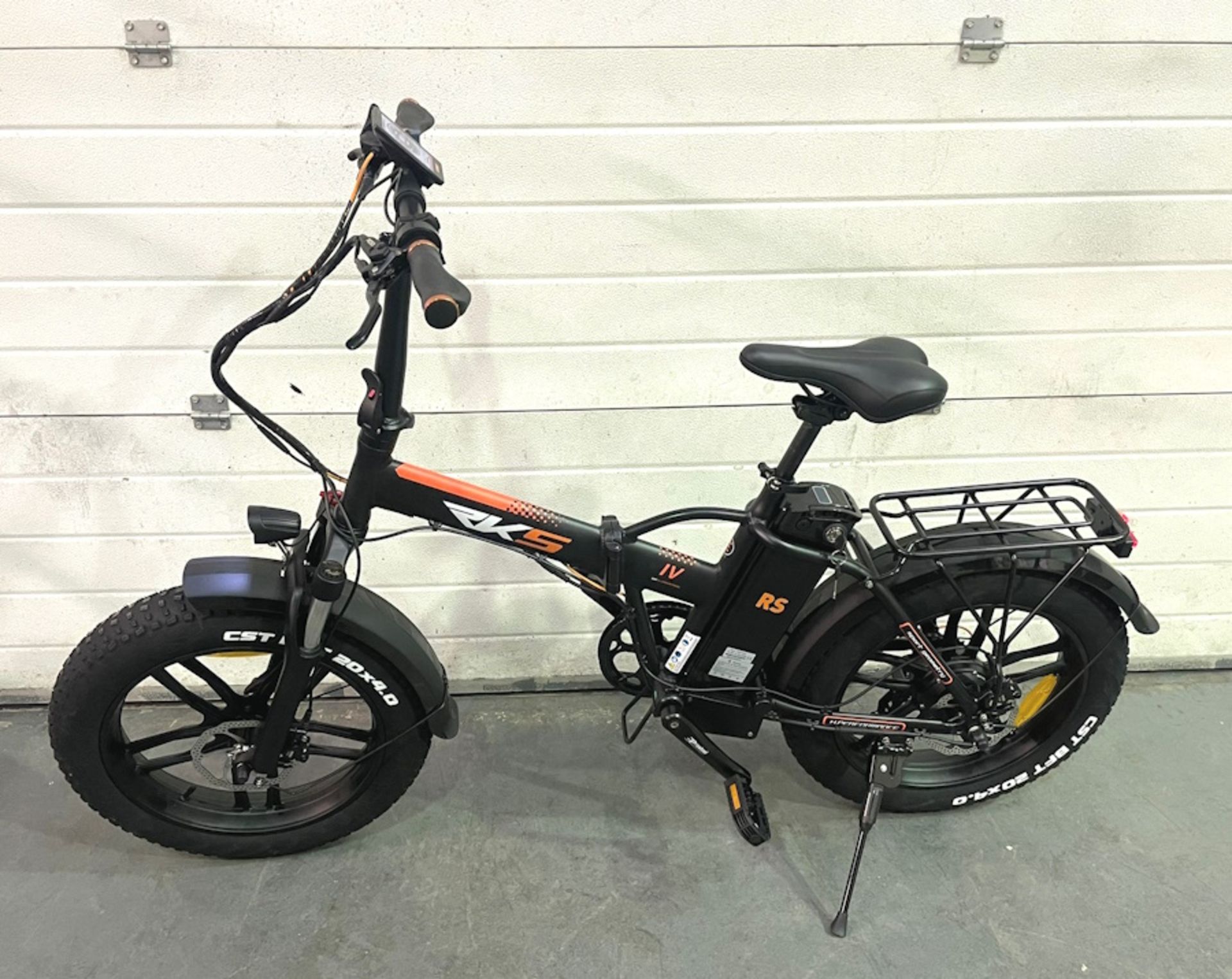 RKS RS IV folding e-bike, matte black, - Image 3 of 6