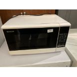 Sharp microwave oven (saleroom location: PO)