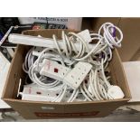 16 x assorted 4 gang and other extension leads (saleroom location: L11 FLOOR)