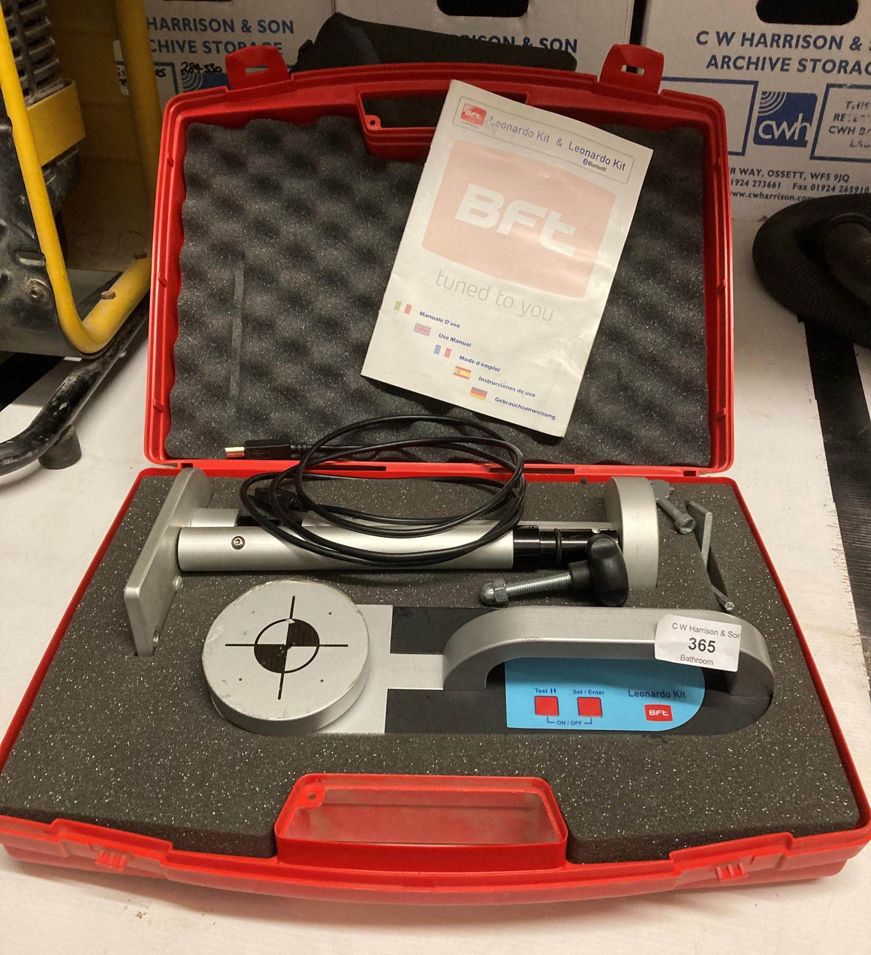 Lenardo Electric gate force tester (saleroom location: Z01)