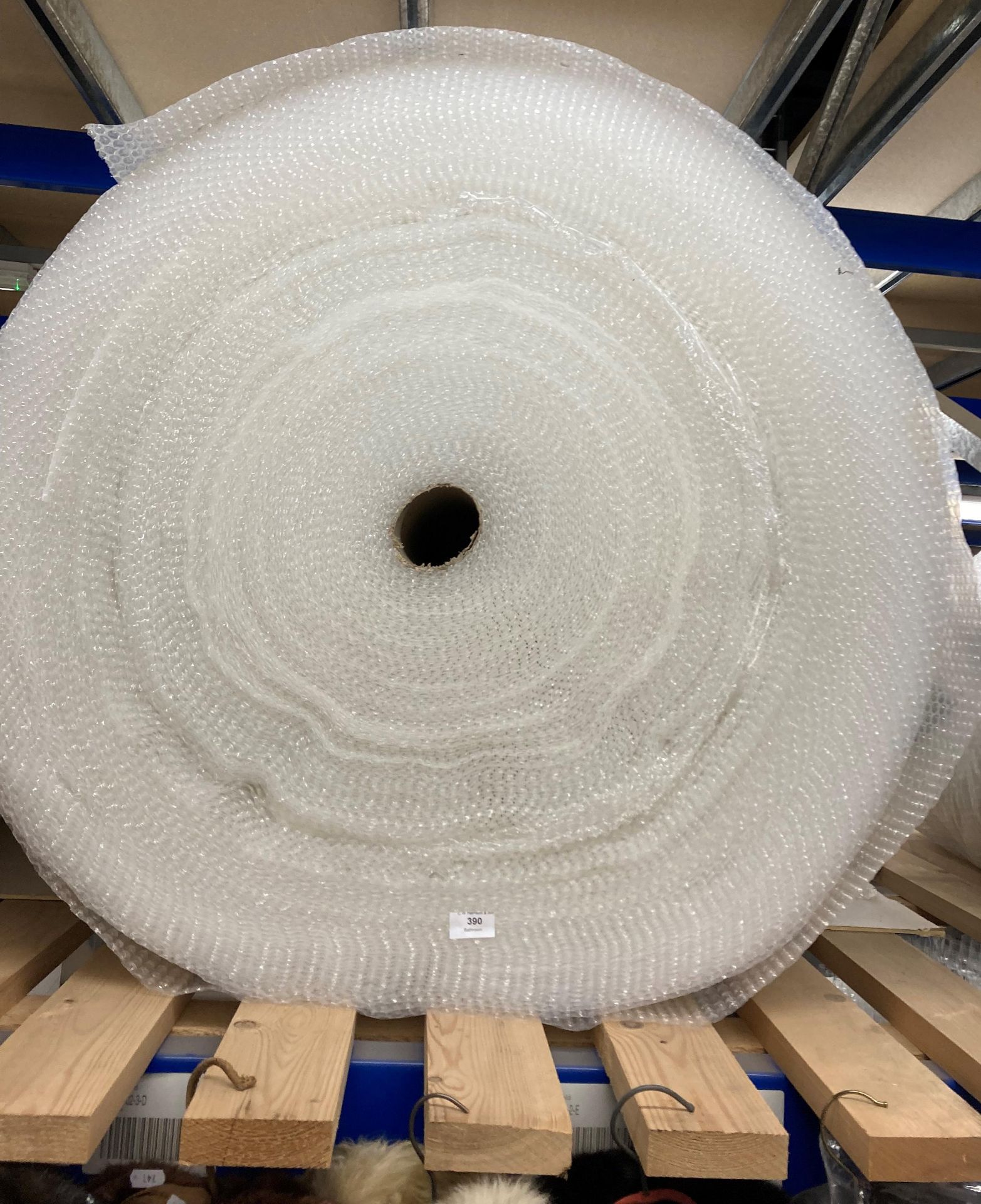 Large roll of bubble wrap (saleroom location: TOP T02)