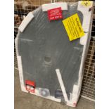 1200 x 800 Mineral shower tray in slate grey (saleroom location: RB)