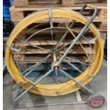 Fibre optic duct rod on reel (saleroom location: END Y 01)