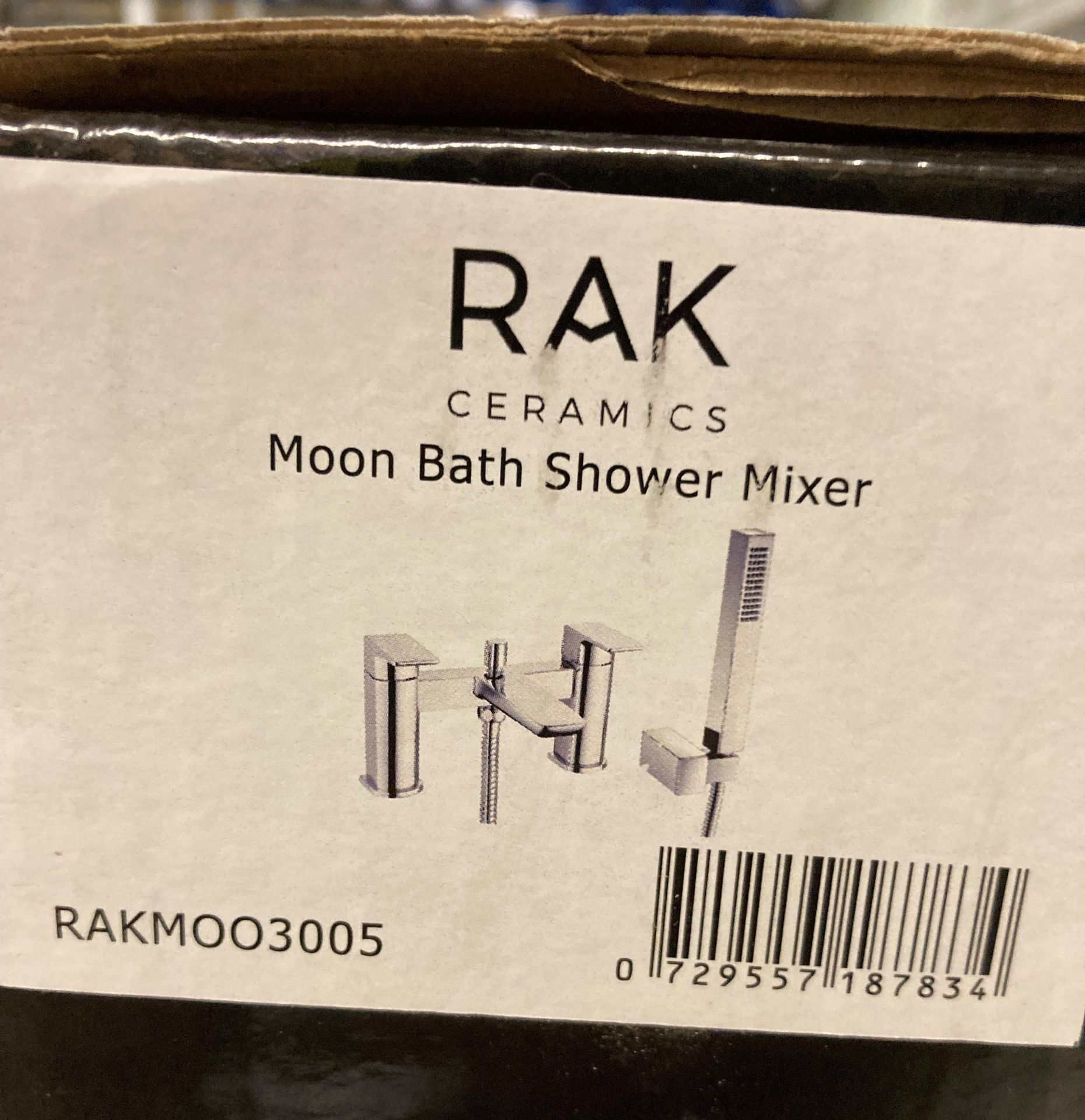 RAK ceramics moon bath/shower mixer (saleroom location: R13) - Image 2 of 2