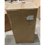 Roper Rhodes Hampton 400mm floor cupboard single drawer single door in Stone (new boxed) (saleroom