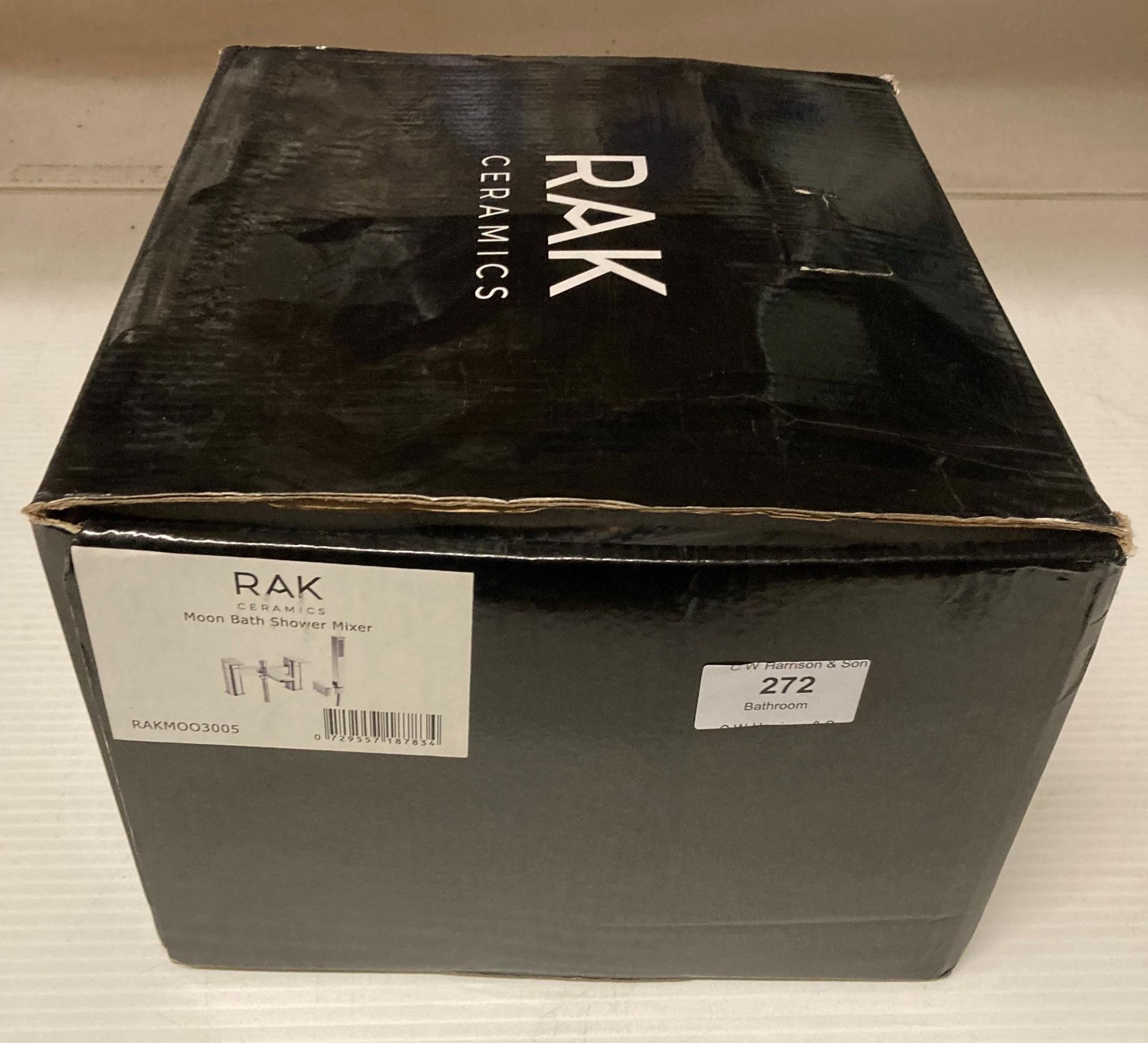 RAK ceramics moon bath/shower mixer (saleroom location: R13)