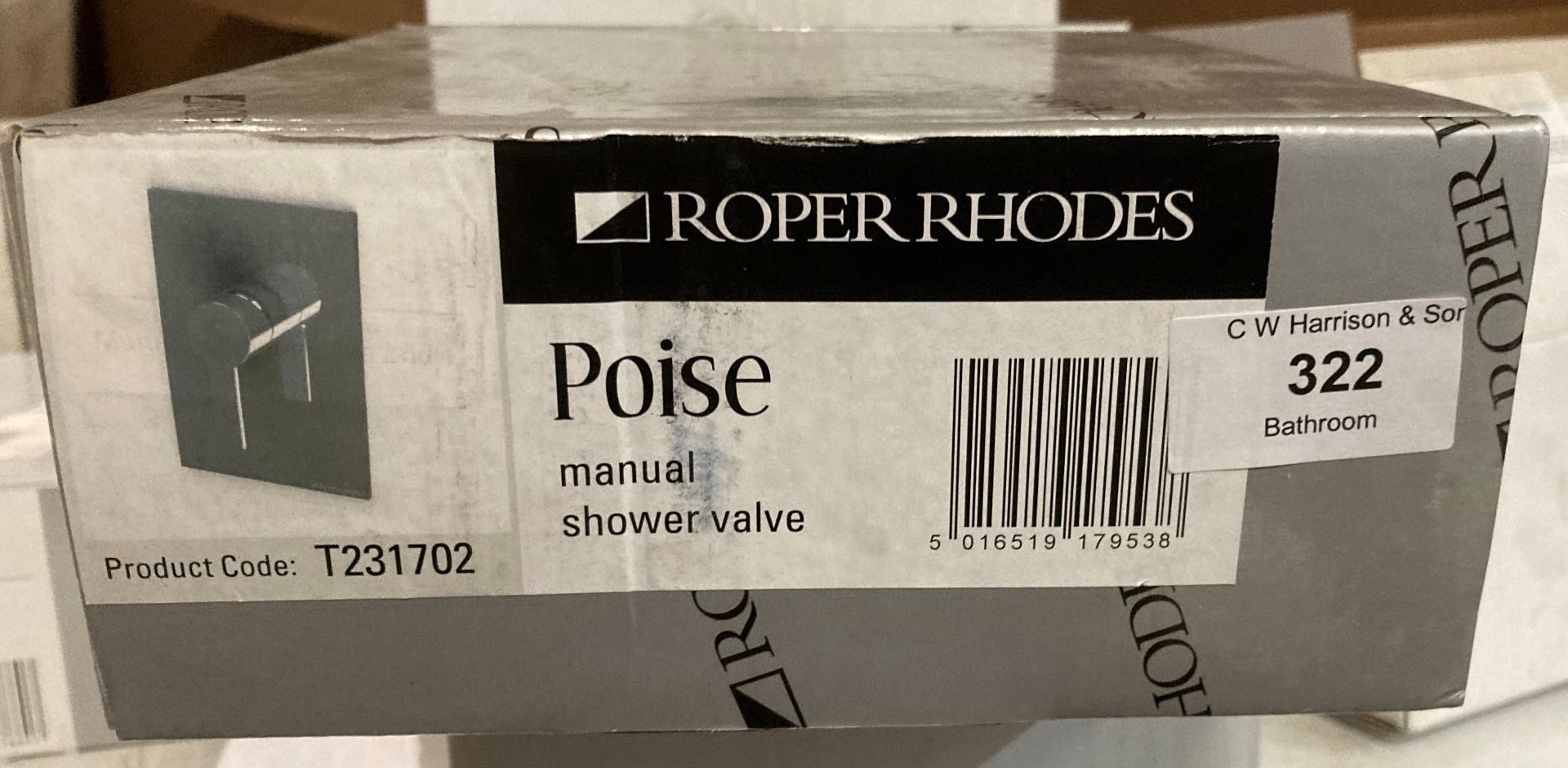 Roper Rhodes Poise manual shower valve (MA1 RACK)
