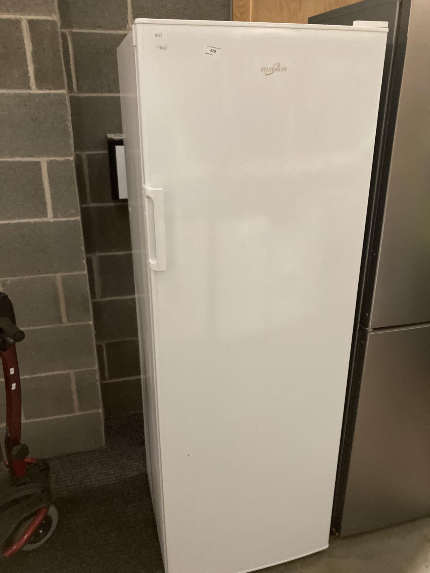 Statesman upright 7 drawer freezer (saleroom location: PO) Further Information The