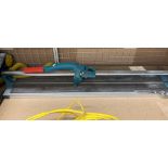 Tile cutter with 120cm bed (saleroom location: AA01)