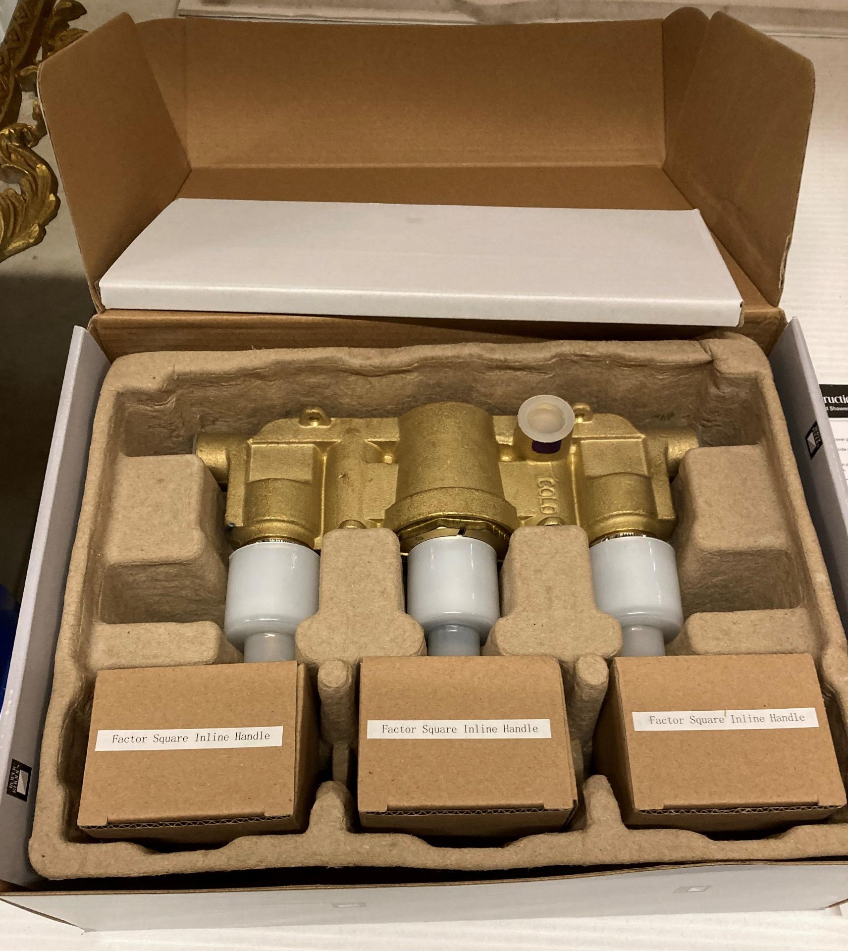 Roper Rhodes thermostatic inline control shower valves (boxed) (saleroom location: R12)