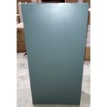 Back to the wall single door basin stand in grey (saleroom location: RB)