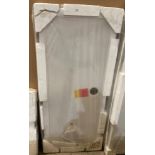 White ceramic shower tray 1600mm x 700mm (saleroom location: MA1)