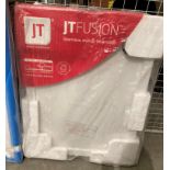 JTFusion 900x 700mm square shower tray (saleroom location: RB)