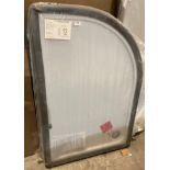 White ceramic quadrant shower tray 900mm x 1200mm (saleroom location: MA1)