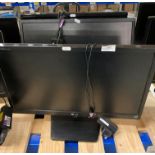 2 x LG Flatron E2242 (one not working) and an LG 22N38A-B computer monitors (3) (saleroom location: