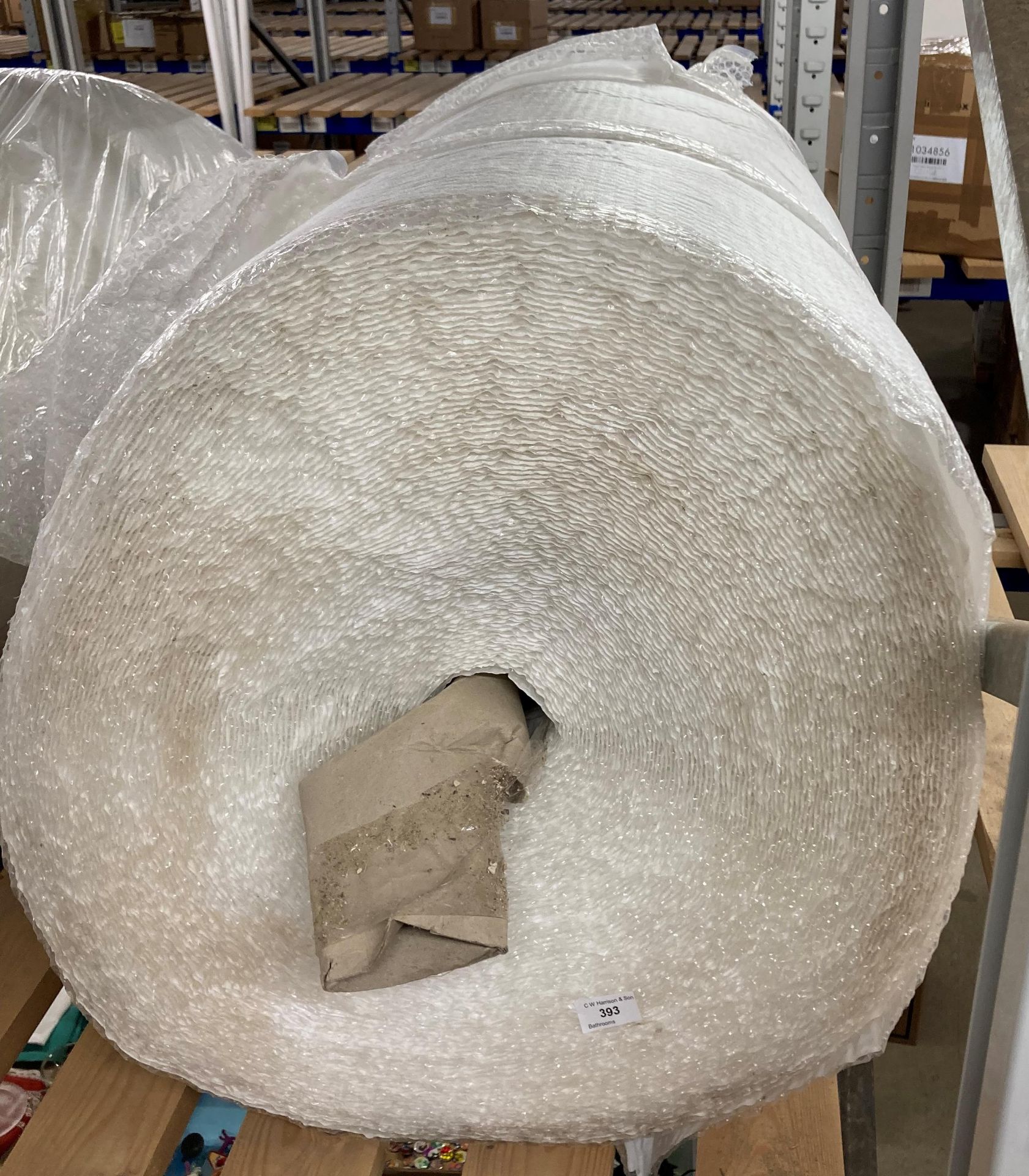 Large roll of bubble wrap (saleroom location: TOP T03)