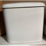 Heritage close coupled white ceramic cistern no fittings (saleroom location: QL04)