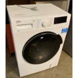 Beko Prosmartinverter automatic washing machine model WDK742421W (saleroom location: PO)