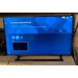 Samsung Model UE43BU8500K 43" Smart TV complete with remote (saleroom location: PO)