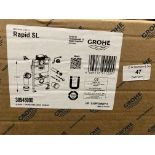 Grohe Rapid XL support frame for wall hung WC including fixings - boxed unopened (saleroom