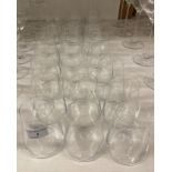 27 x Conical Stölzle glass tumblers,