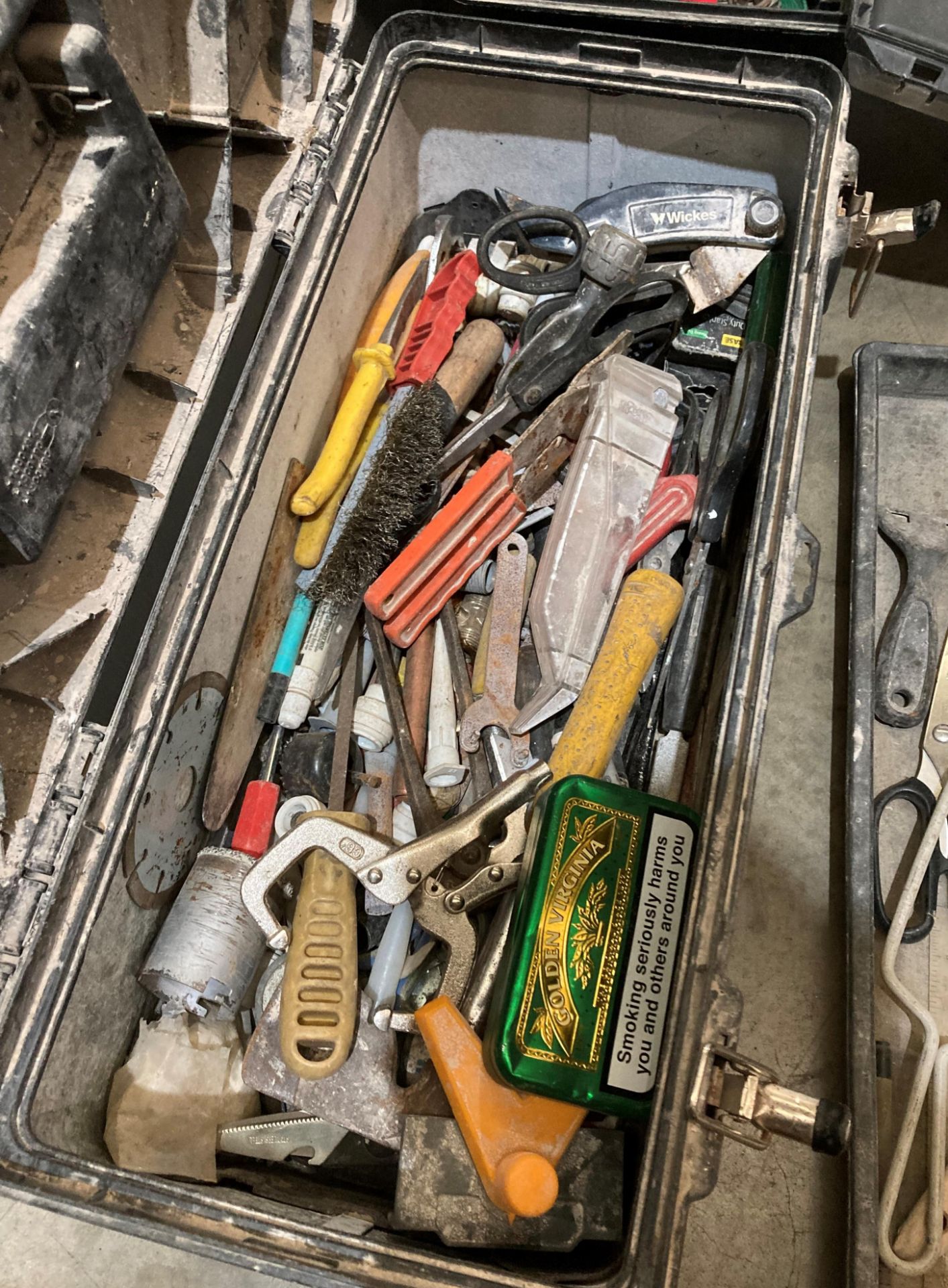 3 x assorted tool boxes and contents - assorted hand tools, spanners, screwdrivers, pliers, - Image 2 of 4