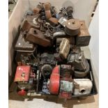 Contents to pallet - assorted engines including air cooled engine, Briggs & Stratton 3HP,