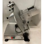 Italiana Macchi type: SG330 stainless steel electric meat slicer (saleroom location: V03)