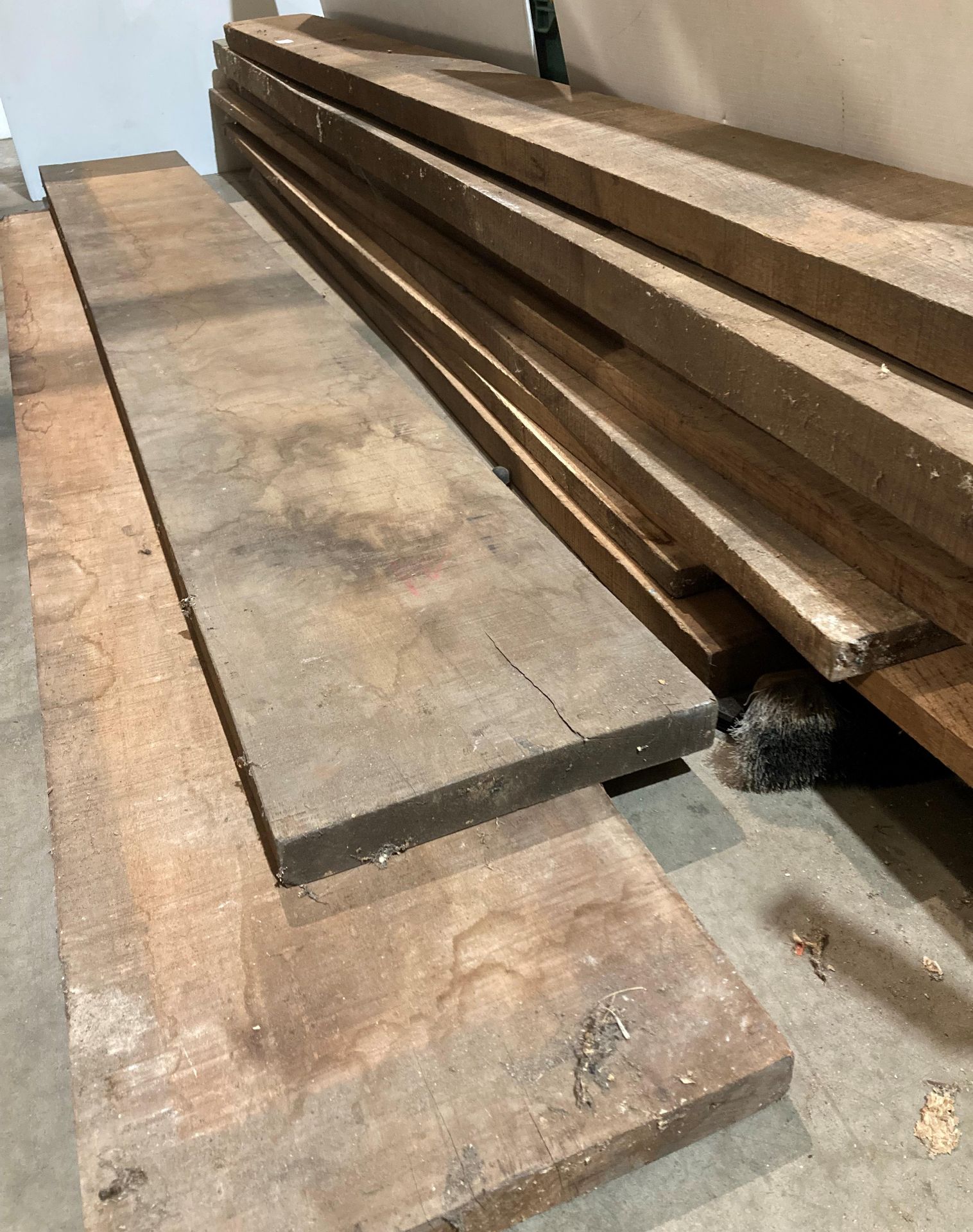 10 x assorted wooden planks, - Bild 2 aus 2