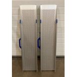 A pair of Ultralight-Combi 276cm mobility folding ramps from Ramp Centre - code: PC28-3 250kg/pair