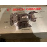 A boxed Test Rite 6" double-headed bench grinder (saleroom location: MA3)