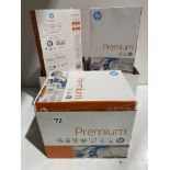 12 reams HP Premium 100g 500 sheets per ream white copier paper
