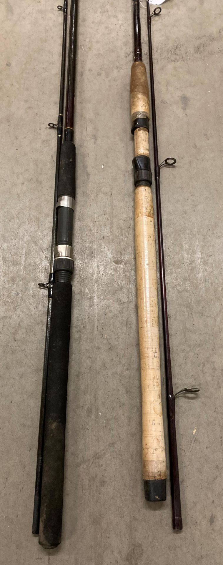 Two fishing rods by DAM - Fighter CF Picker 3m carbon 2-piece and a Shimano Stradic Super Graphite - Bild 2 aus 3