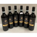 6 x 75cl bottles Monte Pulciano Galadino red wine (saleroom location: N03)