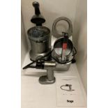 3 x items - Sage juicer,