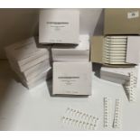 10 boxes of 1000 white numbered arrow security seals
