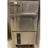 Hoshizaki stainless steel under-counter ice maker,