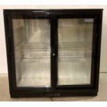Polar G-Series model: GL003-05 under-counter back bar cooler with glass-fronted sliding doors