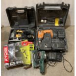 A JBC 24v cordless drill in case complete with 2 x batteries and charger (and spare charger and