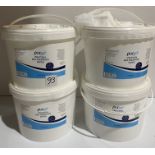 8 tubs of 1000 sheets each Purgo multi purpose wipes certified to EN12676 EN14476 EN1650
