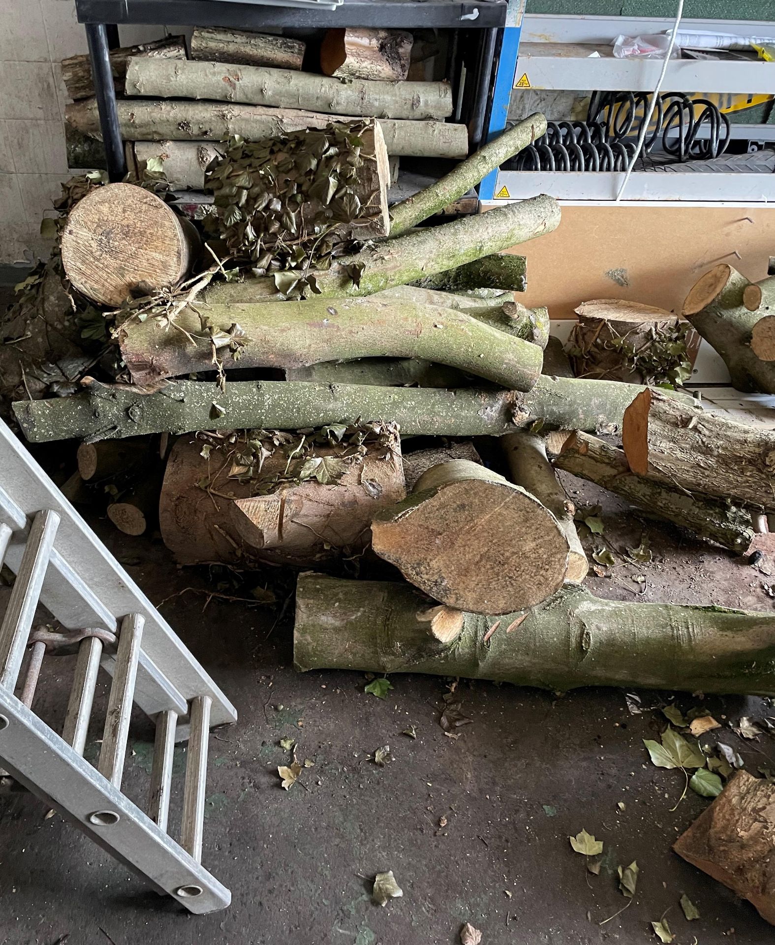 Assorted fire wood (collection from TOWN END GARAGE, OSSETT,