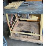 A Scheppach Prima-Tku circular saw bench no 283,